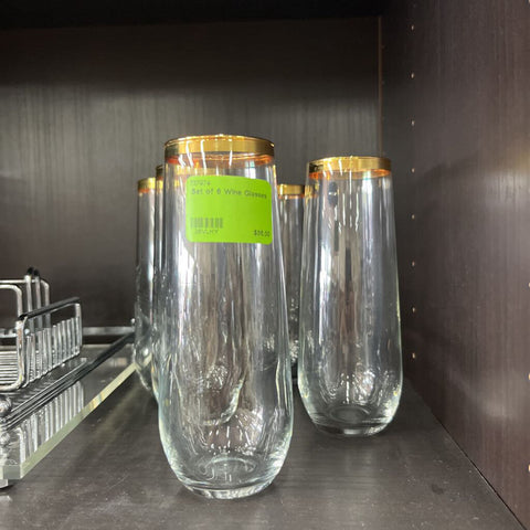 Set of 6 Wine Glasses
