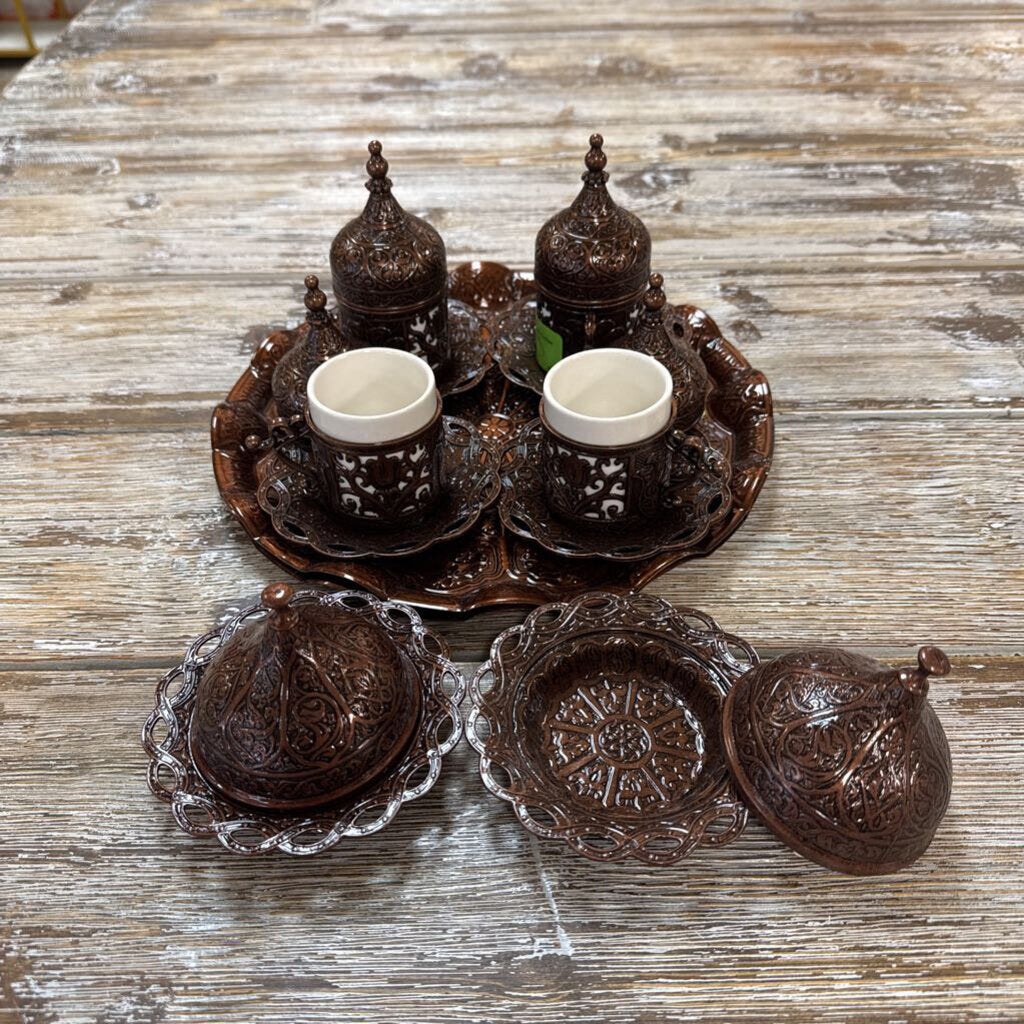 22pc Turkish Coffee Set