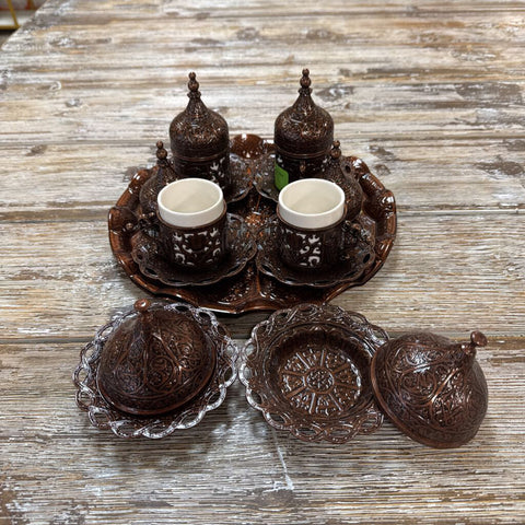 22pc Turkish Coffee Set