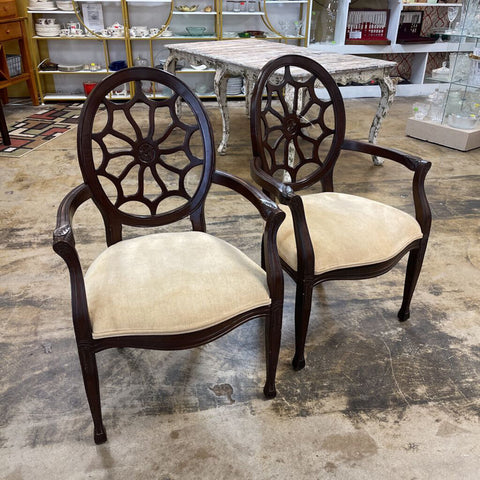Pair of Spiderback Chairs