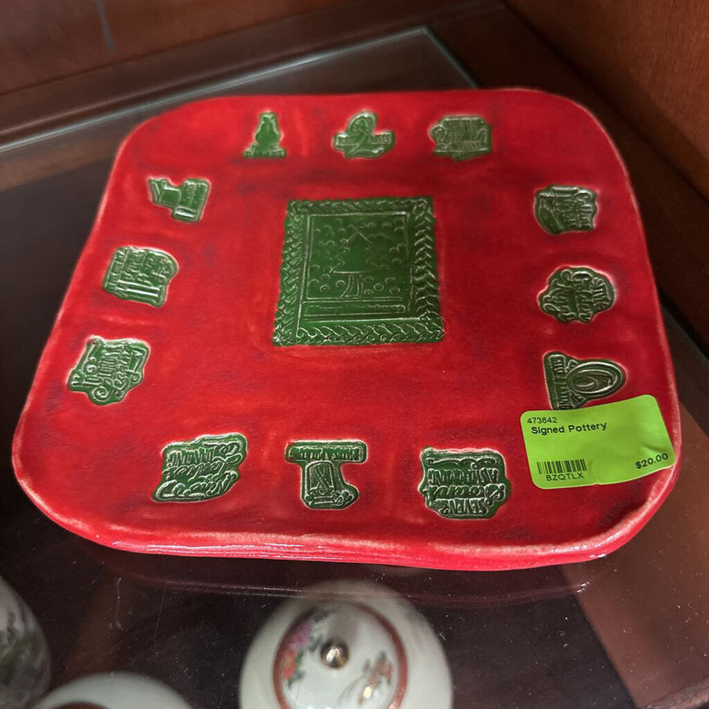 Signed Pottery