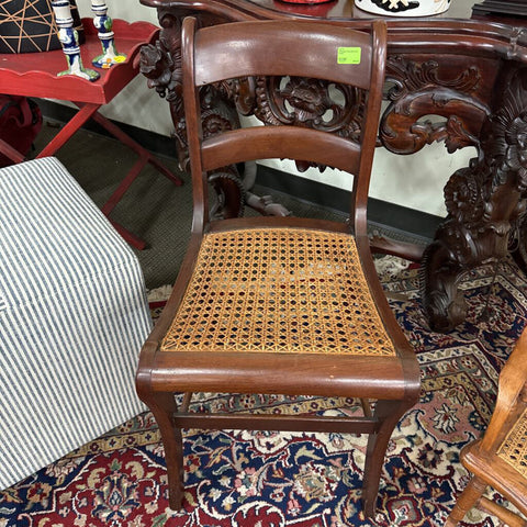 Vintage Cane Bottom Chair