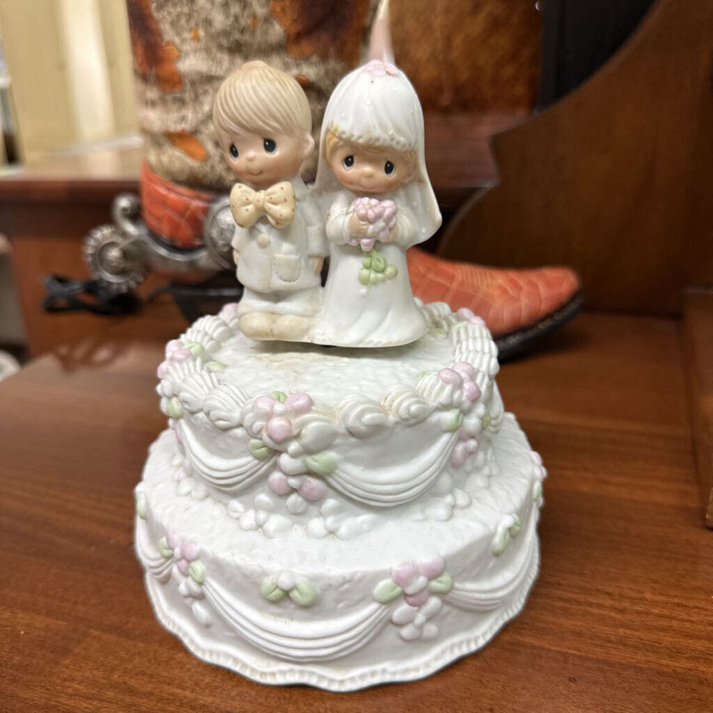 Precious Moments Music Box (The Wedding March) AS IS