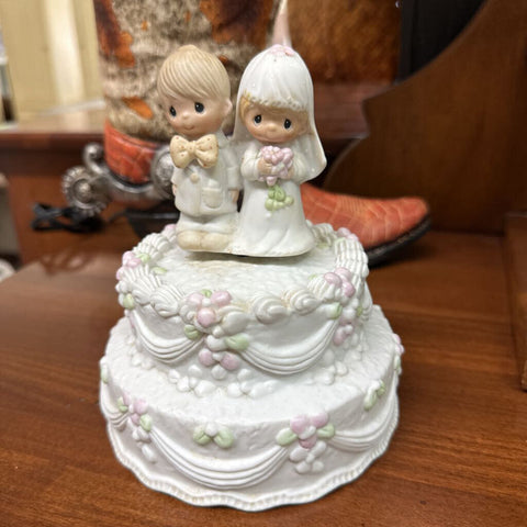 Precious Moments Music Box (The Wedding March) AS IS