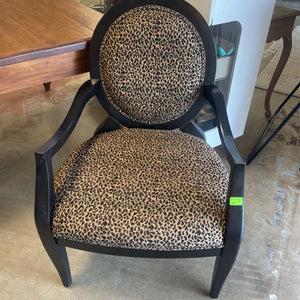 Accent Leopard Chair