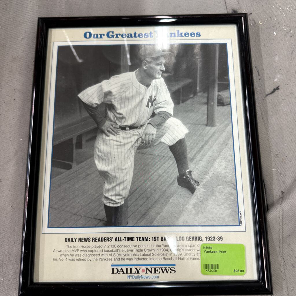 Yankees Print