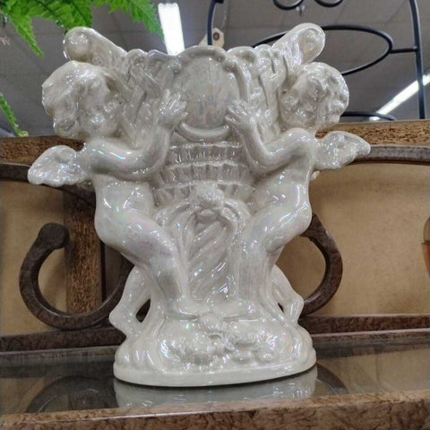 MCM Vintage Cherub Planter
