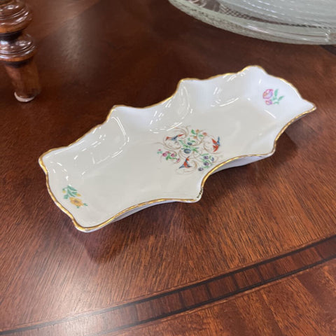 Vintage Limoges Porcelain Trinket Dish AS IS