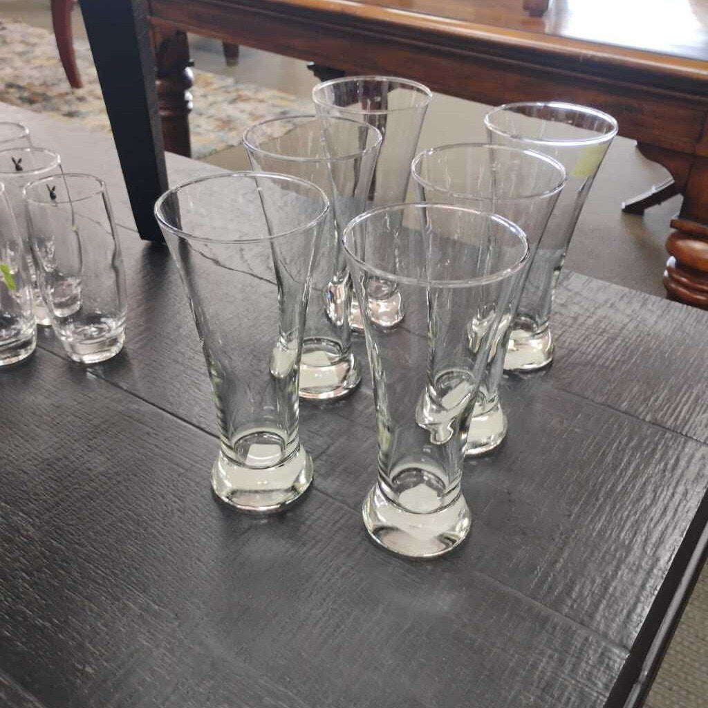 Set of 6 VTG Flared Beer Glasses