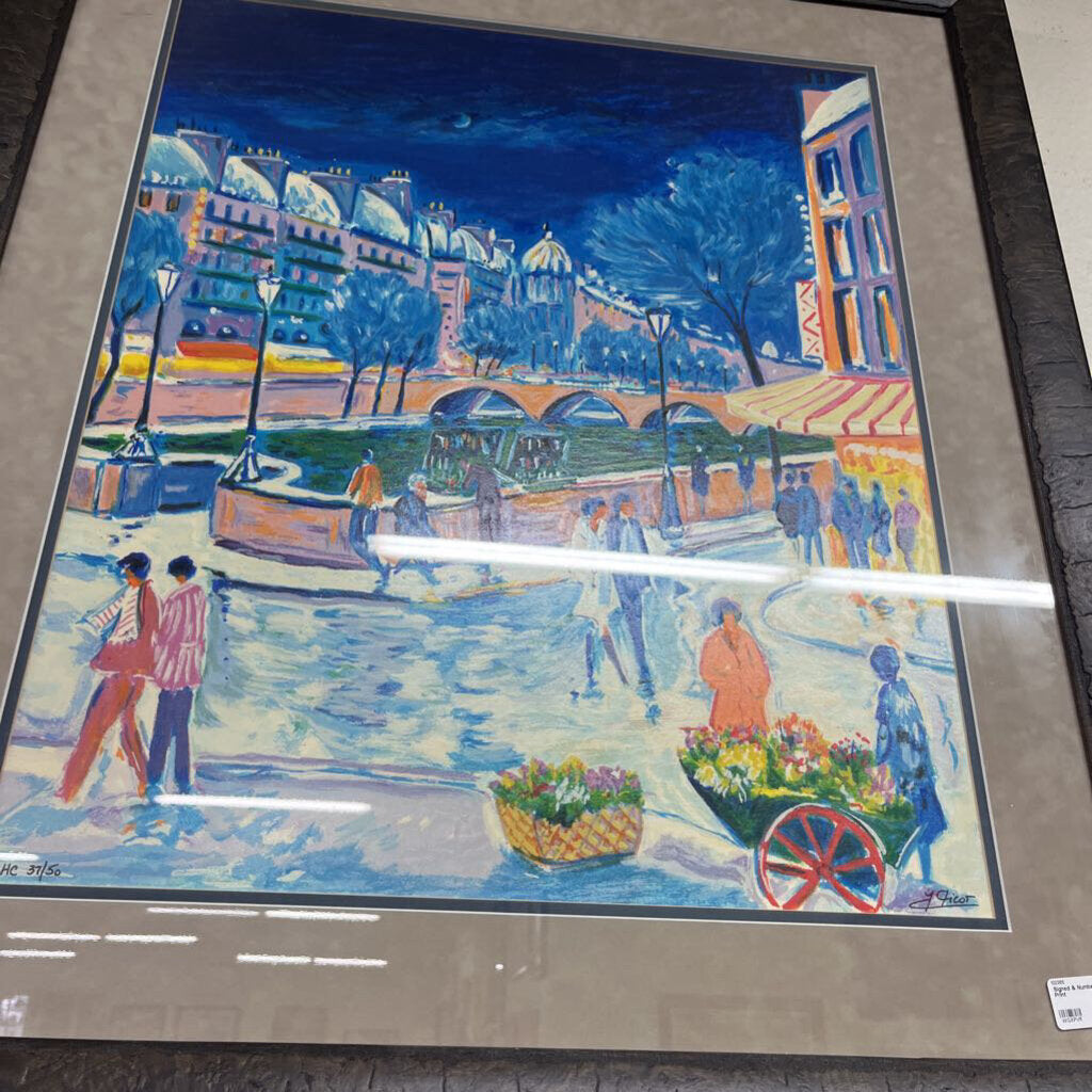 Signed & Numbered Print