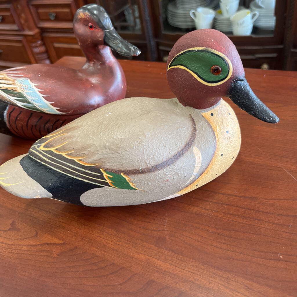 Carved Wooden Duck