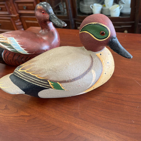 Carved Wooden Duck