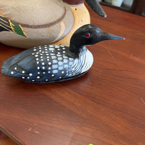 Carved Wooden Duck