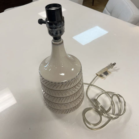 Lamp with no shade