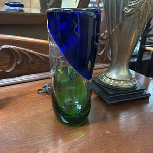 Handblown Bubble Glass Vase