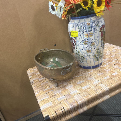 VTG Brass planter