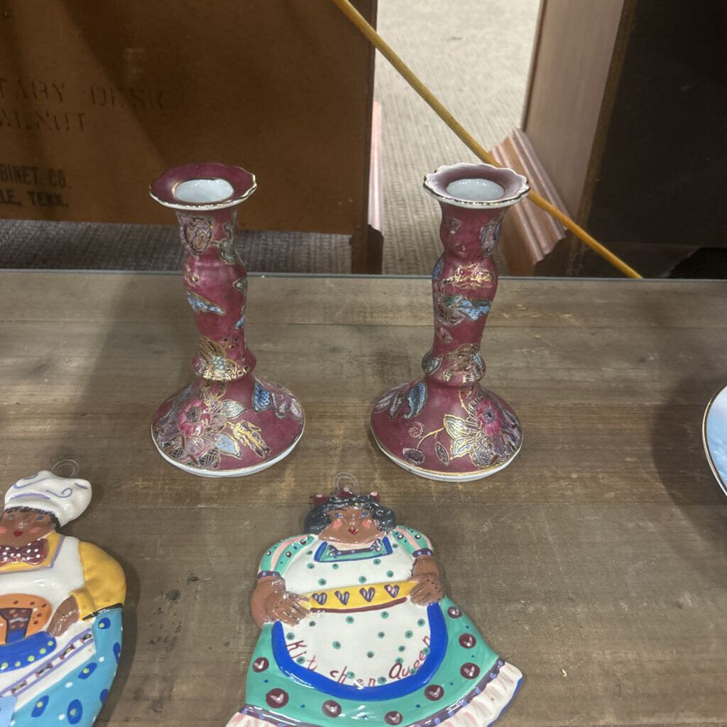 Pair of VTG Candle Holders