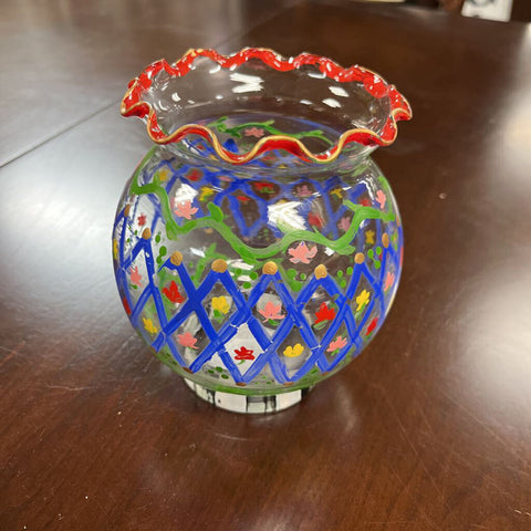 Hand Painted Vase