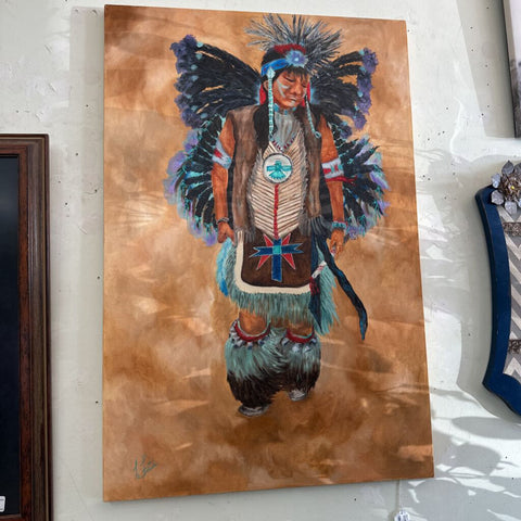 Vintage Oil Painting Signed