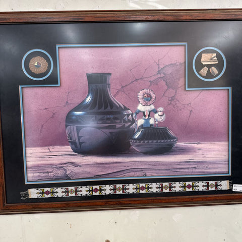 Signed Native American Wall Art