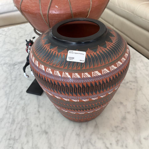 Navajo Signed Pottery