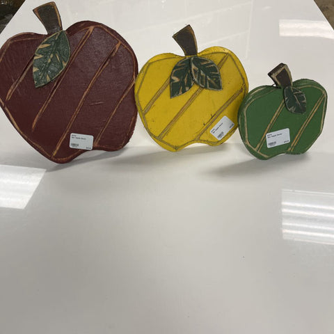 3pc Apple Decor