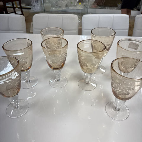 8pc Glassware