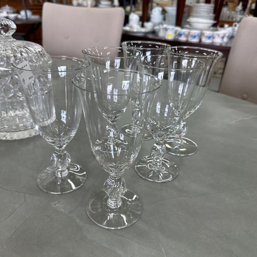 Imperial Twist Set of 6 Water Glasses
