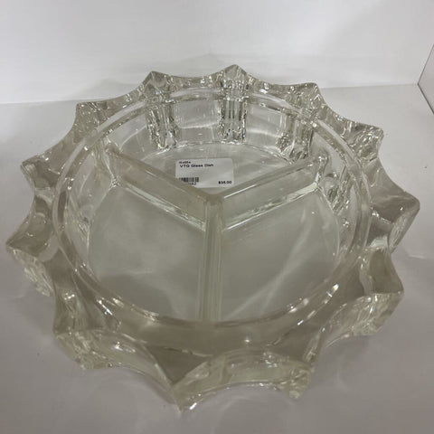 VTG Glass Dish