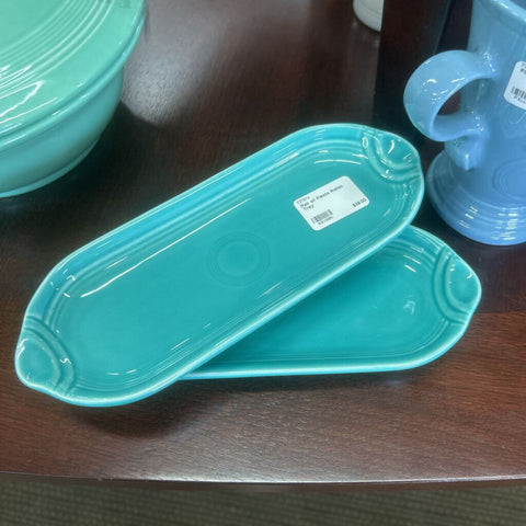 Pair of Fiesta Relish Tray