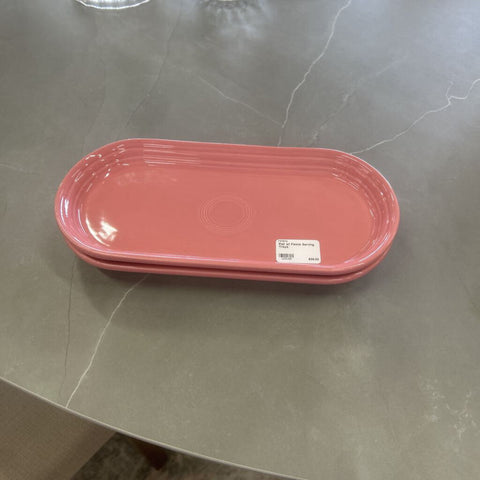 Pair of Fiesta Serving Trays