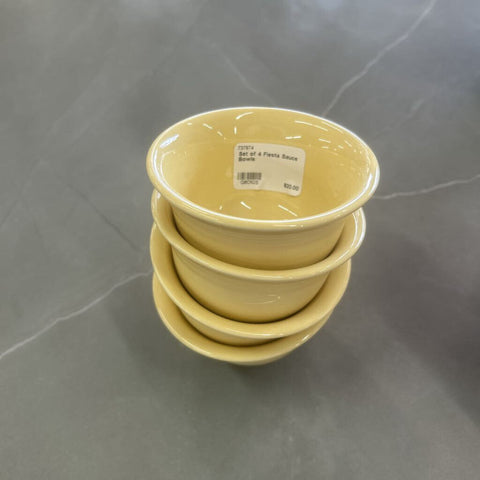 Set of 4 Fiesta Sauce Bowls