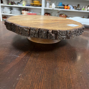 Wood Cake Stand