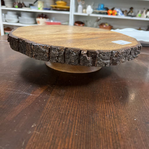Wood Cake Stand