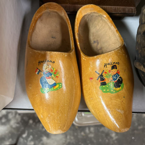 Wooden Shoe Decor