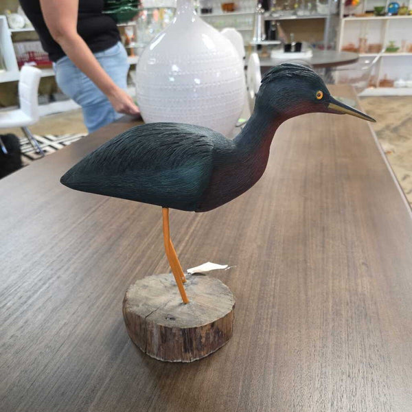 Carved Signed Bird