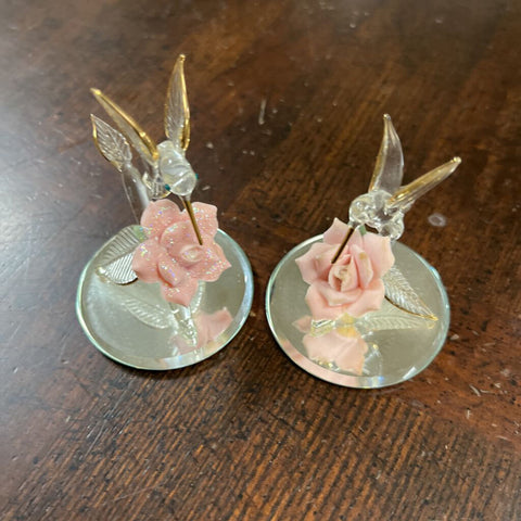 Pair of Glass Birds