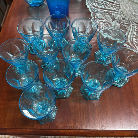 Set of 12 Fostoria Goblets