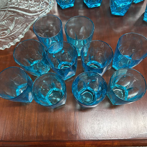 Set of 11 Fostoria Glasses