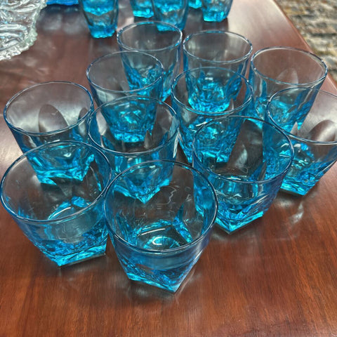 Set of 10 Fostoria Whiskey Glasses