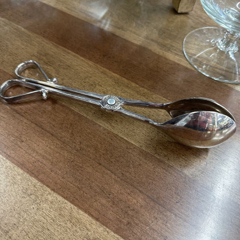 Silverplated Tongs
