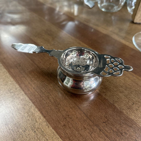 Silverplated Tea Strainer