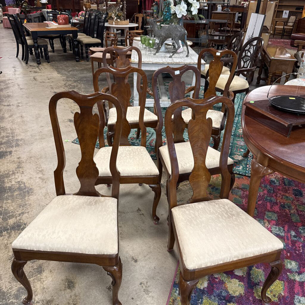 Set of 6 Antique Chairs