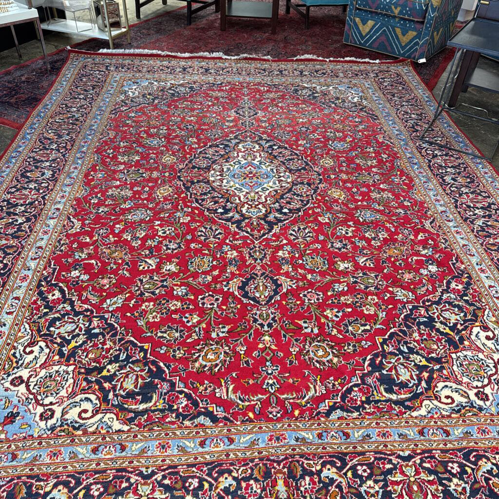 10x13 Persian Keshan 100% Wool Pile NEW Rug