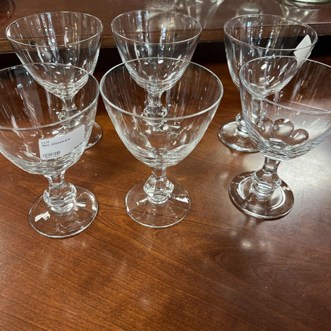 6pc Glassware