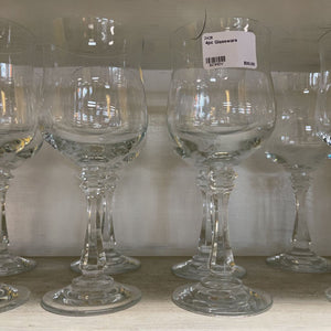 4pc Glassware
