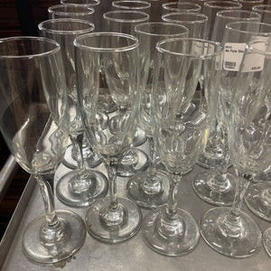 8pc Flute Glassware