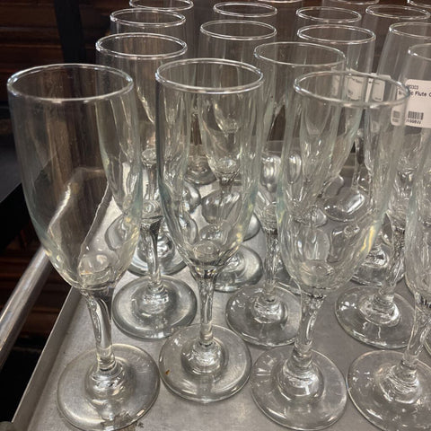 8pc Flute Glassware