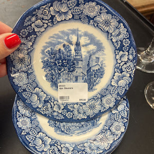 4pc Saucers