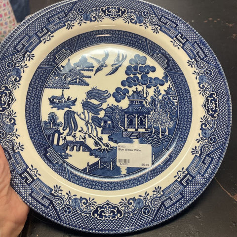 Blue Willow Plate